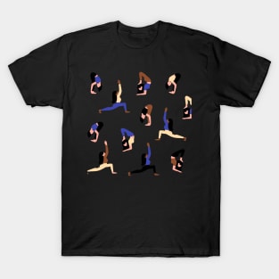 Ladies Doing Yoga T-Shirt